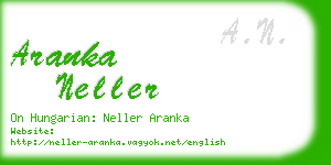 aranka neller business card